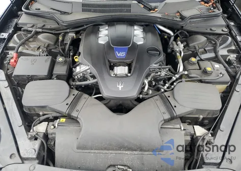 2014 Maserati Quattroporte S z USA, uszkodzony, nr VIN ZAM56RRA6E1089719